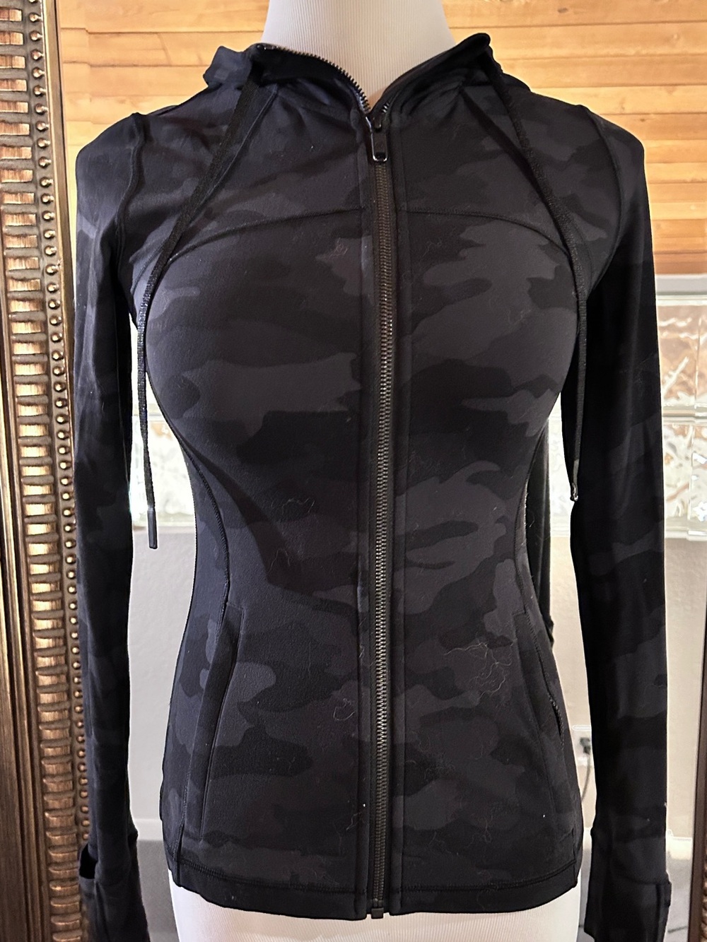 lululemon athletica Define Black Camo Full-Zip Hoodie